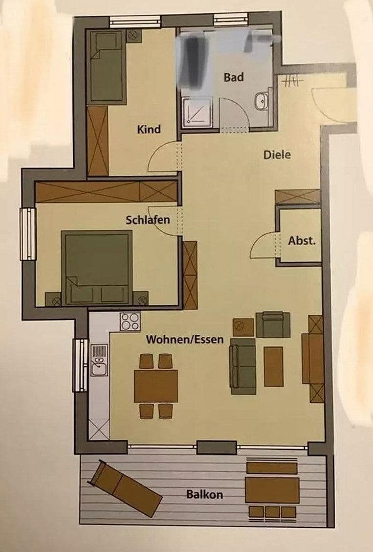 Prenájom bytu 3-izbový 85 m², Lauffen am Neckar, Bádensko-Wurttembersko Prenájom bytu 3-izbový 85 m², Lauffen am Neckar, Bádensko-Wurttembersko
