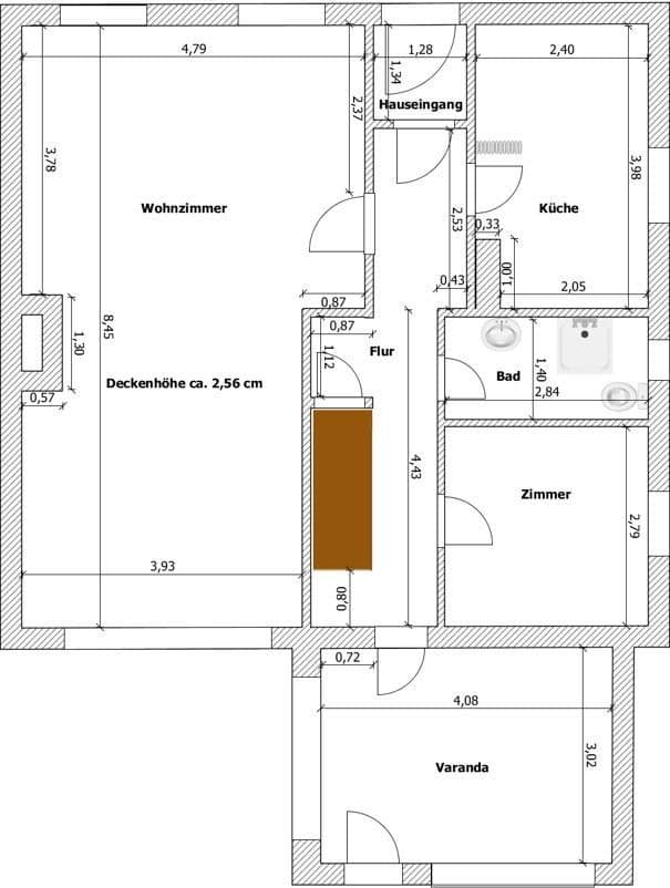 Predaj domu 123 m², pozemek 518 m², Potsdam, Brandenbursko Predaj domu 123 m², pozemek 518 m², Potsdam, Brandenbursko