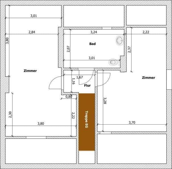 Predaj domu 123 m², pozemek 518 m², Potsdam, Brandenbursko Predaj domu 123 m², pozemek 518 m², Potsdam, Brandenbursko