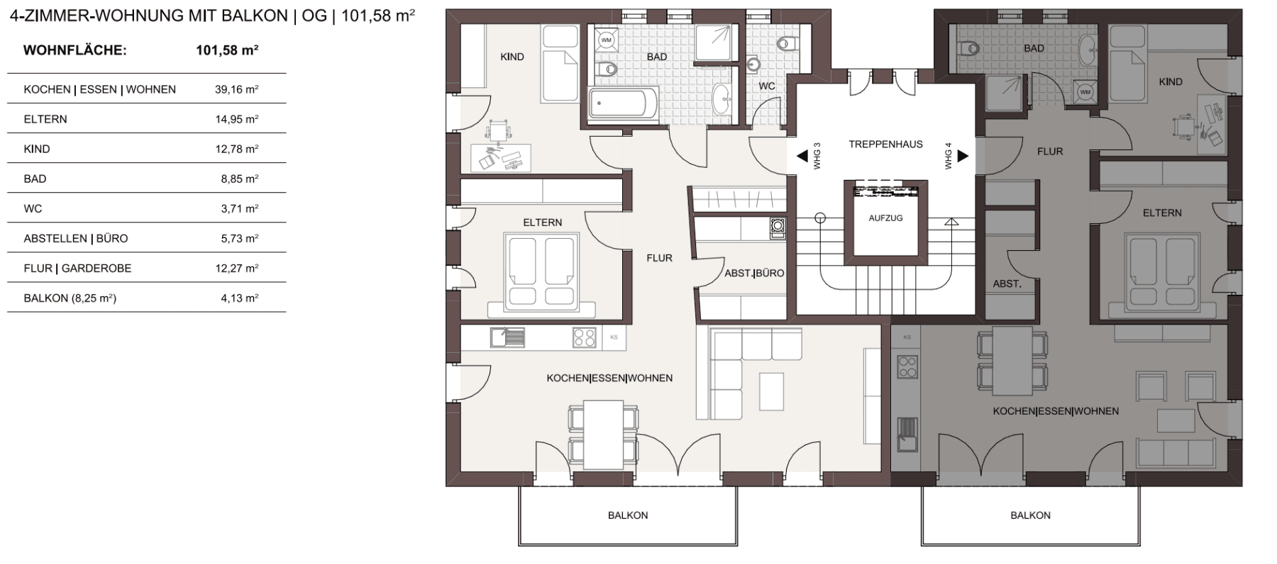 Prenájom bytu 3-izbový 102 m², Boschstraße 3, Heldenstein, Bavorsko Prenájom bytu 3-izbový 102 m², Boschstraße 3, Heldenstein, Bavorsko