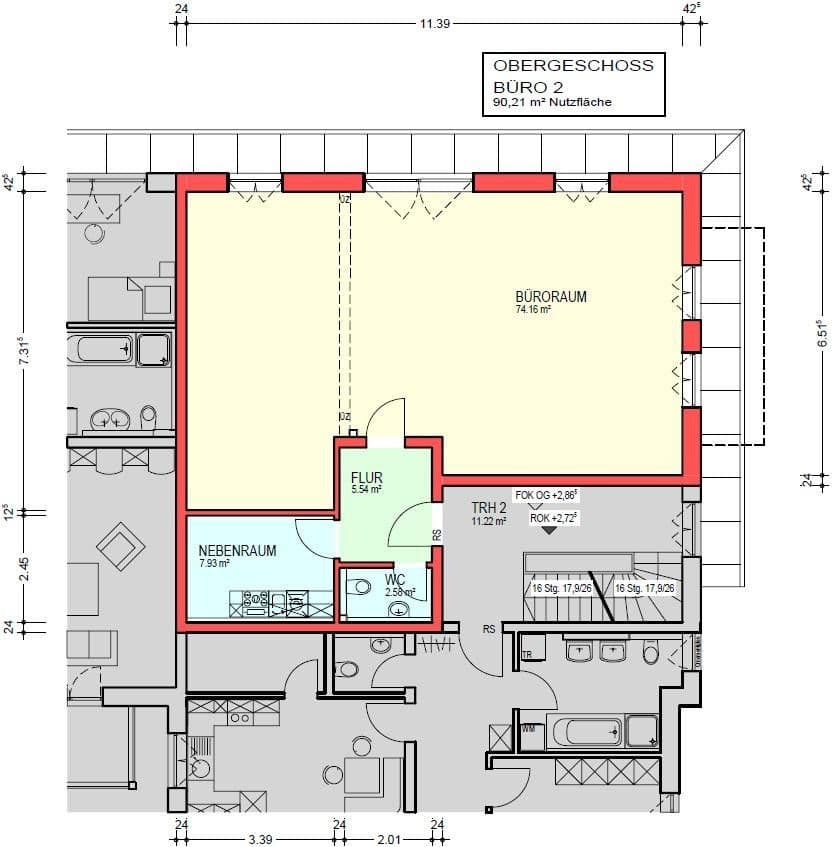 Prenájom kancelárie 90 m², Otterfing, Bavorsko Prenájom kancelárie 90 m², Otterfing, Bavorsko