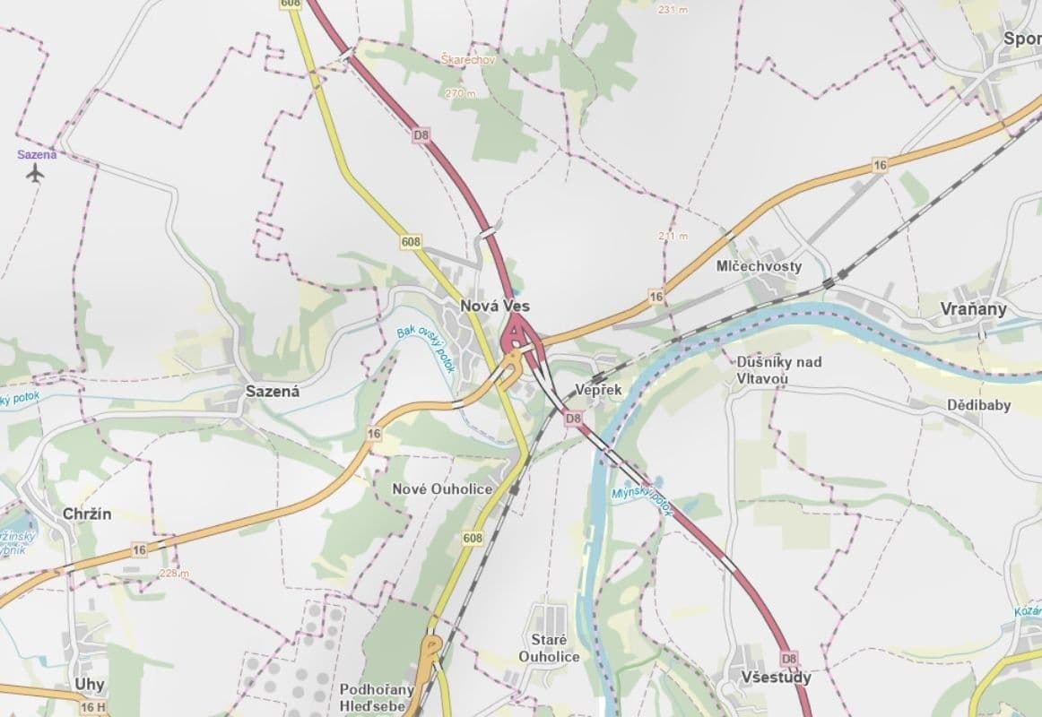 Predaj pozemku 1.210 m², Nová Ves, Středočeský kraj Predaj pozemku 1.210 m², Nová Ves, Středočeský kraj