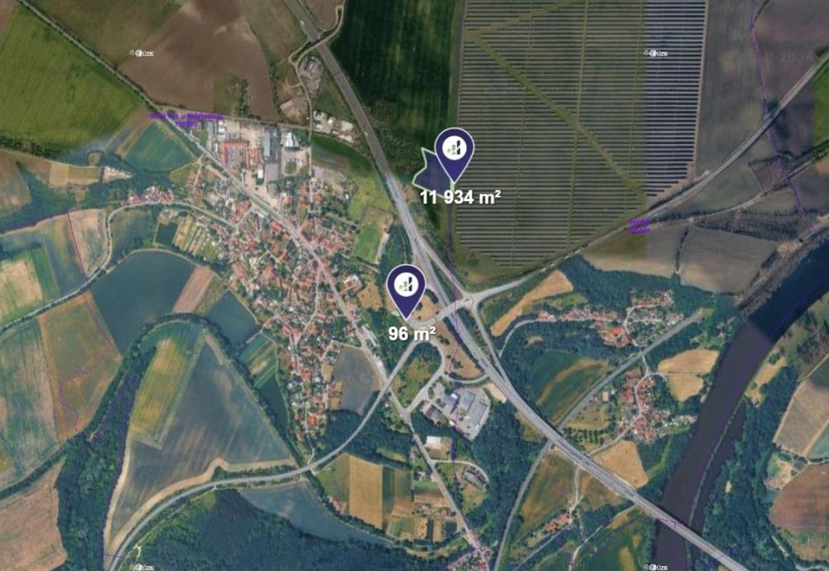 Predaj pozemku 12.030 m², Nová Ves, Středočeský kraj Predaj pozemku 12.030 m², Nová Ves, Středočeský kraj