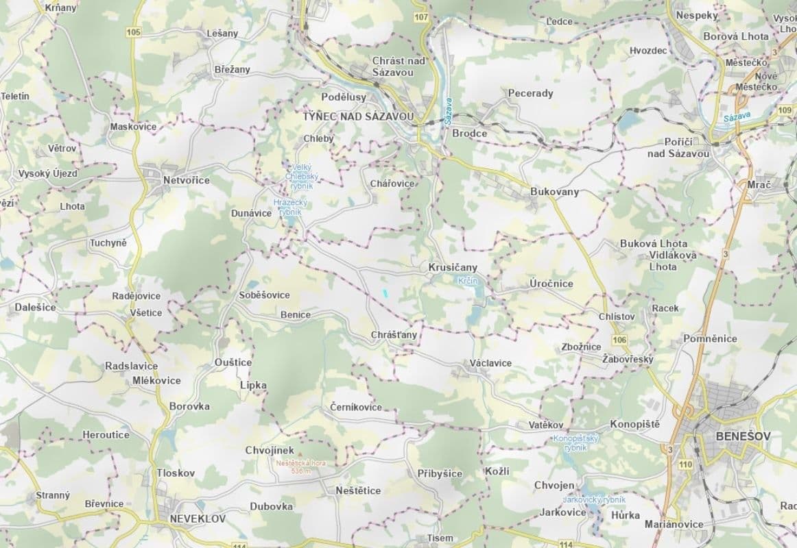 Predaj pozemku 2.080 m², Týnec nad Sázavou, Středočeský kraj Predaj pozemku 2.080 m², Týnec nad Sázavou, Středočeský kraj