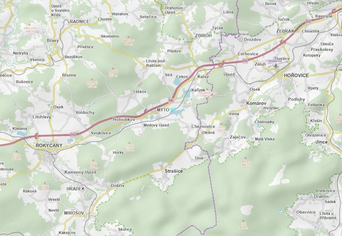 Predaj pozemku 2.058 m², Mýto, Plzeňský kraj Predaj pozemku 2.058 m², Mýto, Plzeňský kraj