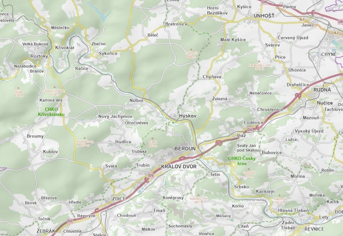 Predaj pozemku 12.610 m², Nižbor, Středočeský kraj Predaj pozemku 12.610 m², Nižbor, Středočeský kraj
