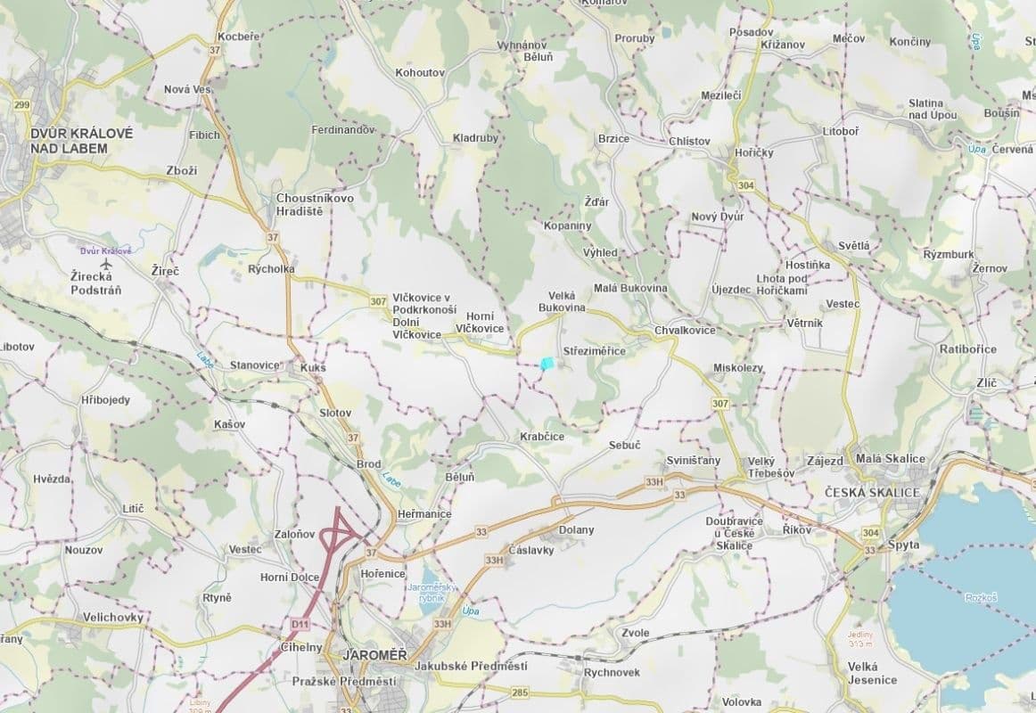 Predaj pozemku 36.722 m², Chvalkovice, Královéhradecký kraj Predaj pozemku 36.722 m², Chvalkovice, Královéhradecký kraj