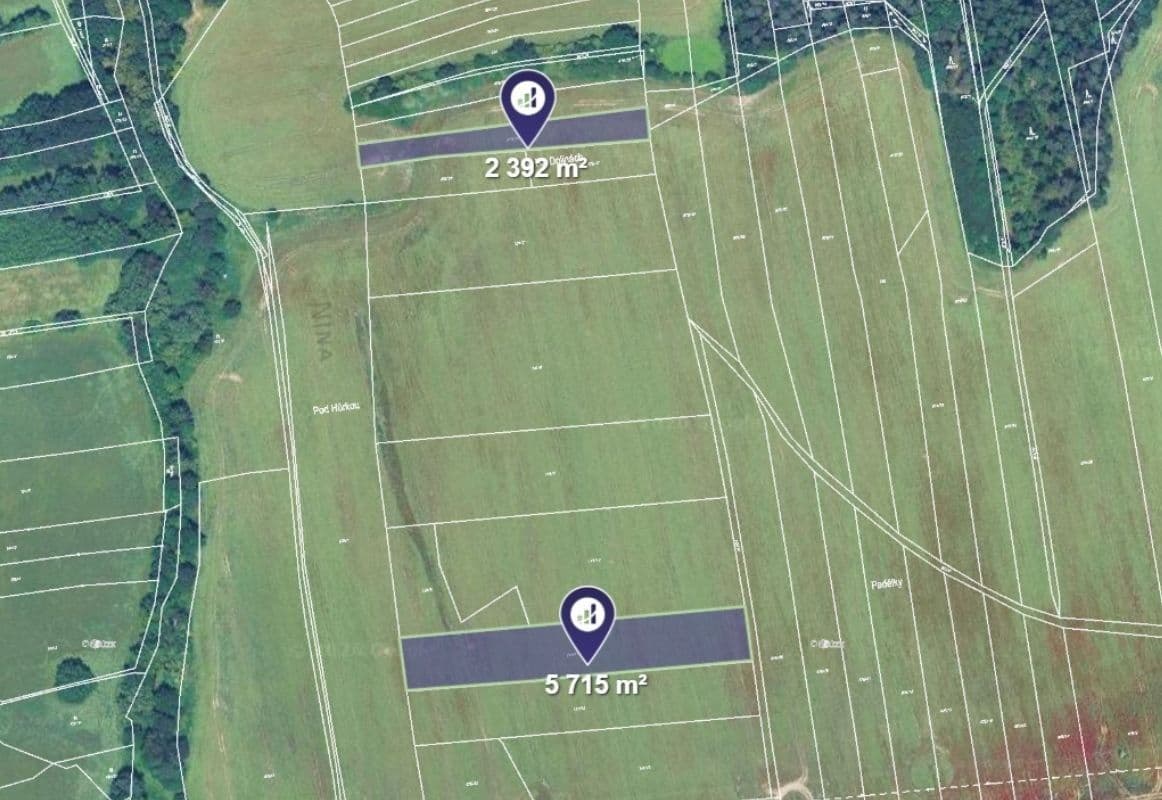 Predaj pozemku 1.014 m², Nová Ves, Jihočeský kraj Predaj pozemku 1.014 m², Nová Ves, Jihočeský kraj