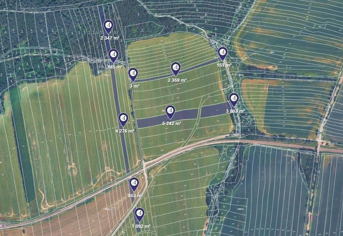 Predaj pozemku 2.539 m², Nová Ves, Jihočeský kraj Predaj pozemku 2.539 m², Nová Ves, Jihočeský kraj