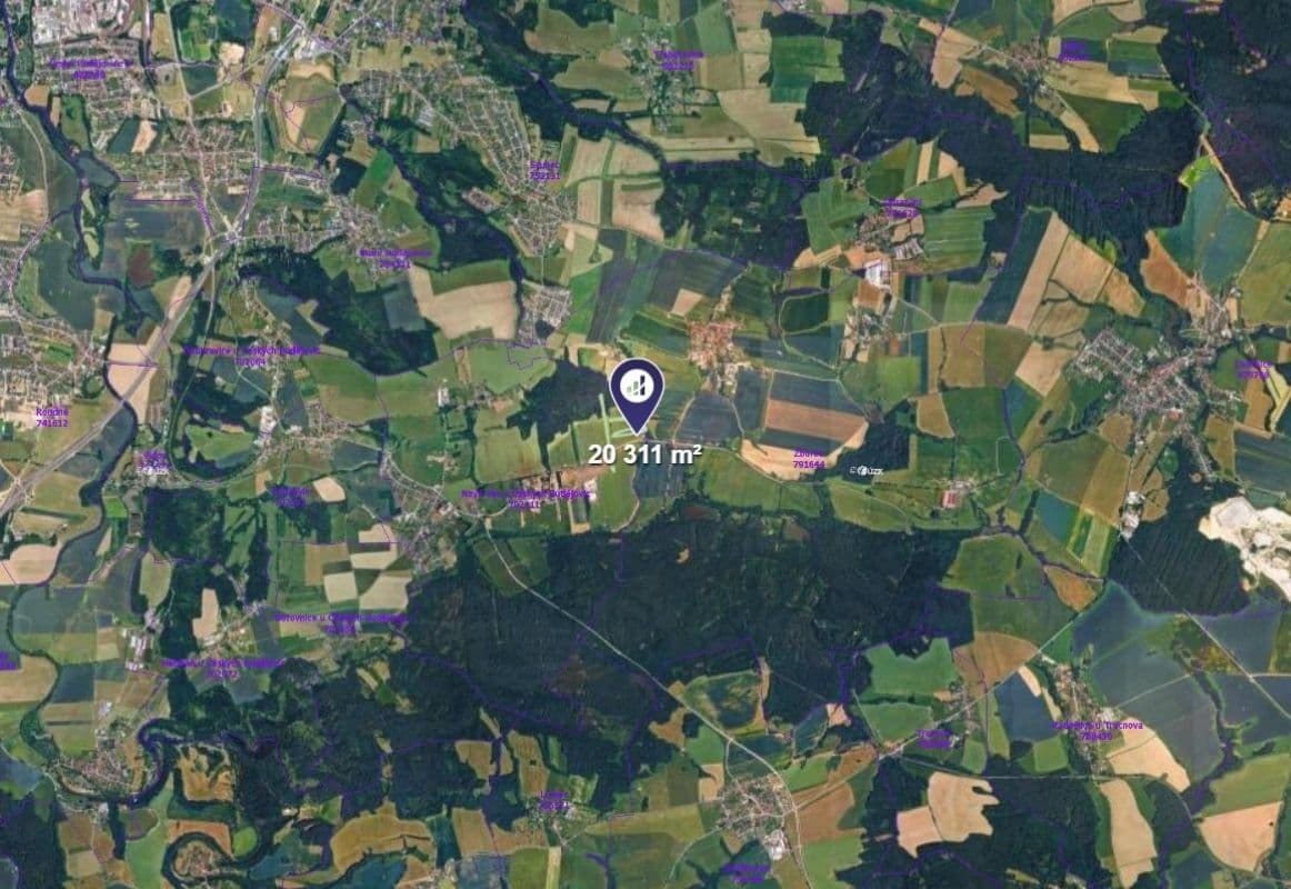 Predaj pozemku 2.539 m², Nová Ves, Jihočeský kraj Predaj pozemku 2.539 m², Nová Ves, Jihočeský kraj