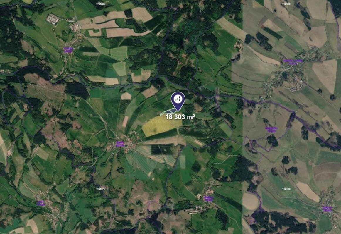 Predaj pozemku 18.303 m², Jimramov, Kraj Vysočina Predaj pozemku 18.303 m², Jimramov, Kraj Vysočina