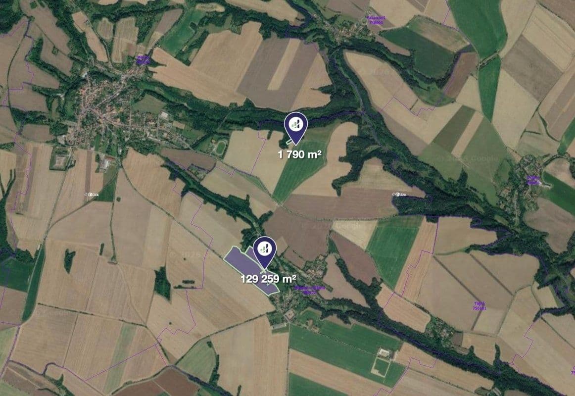Predaj pozemku 131.049 m², Stránka, Středočeský kraj Predaj pozemku 131.049 m², Stránka, Středočeský kraj