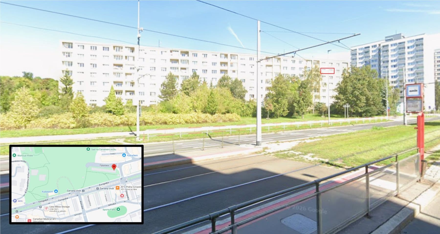 Prenájom bytu 2-izbový 34 m², Egyptská, Praha, Praha Prenájom bytu 2-izbový 34 m², Egyptská, Praha, Praha