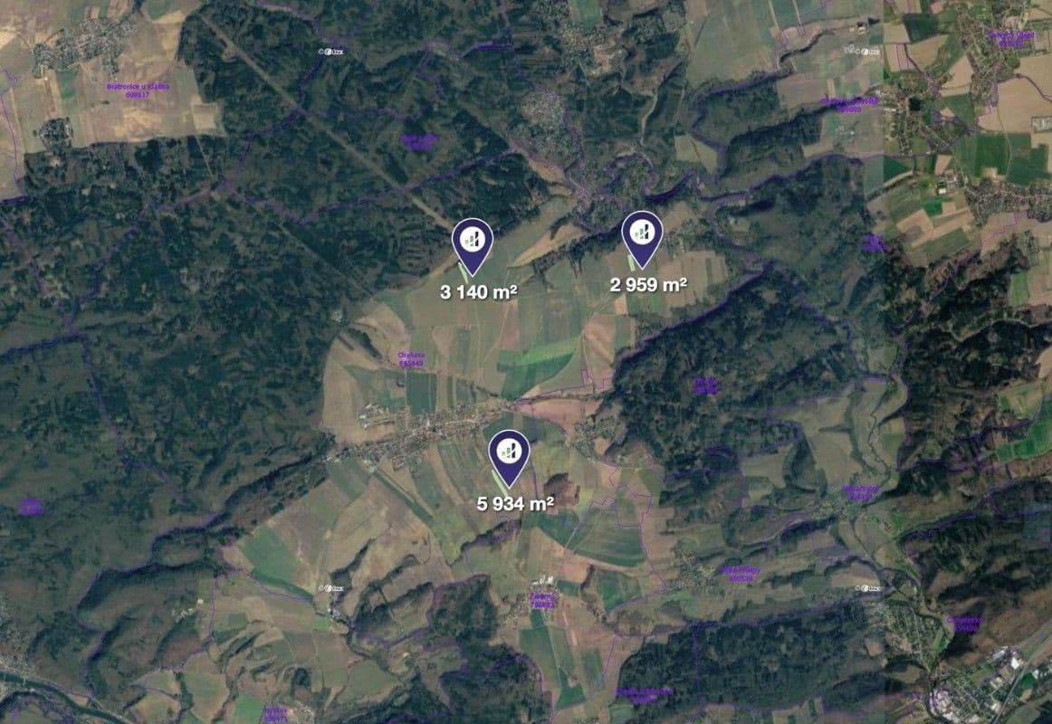 Predaj pozemku 12.033 m², Chyňava, Středočeský kraj Predaj pozemku 12.033 m², Chyňava, Středočeský kraj