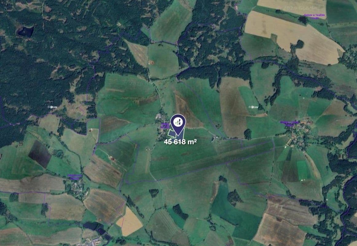 Predaj pozemku 45.618 m², Útvina, Karlovarský kraj Predaj pozemku 45.618 m², Útvina, Karlovarský kraj
