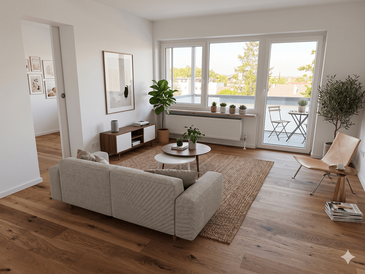 Prenájom bytu 1-izbový 41 m², Max Planck Str. 13, Neufahr bei Freising, Bavorsko Prenájom bytu 1-izbový 41 m², Max Planck Str. 13, Neufahr bei Freising, Bavorsko