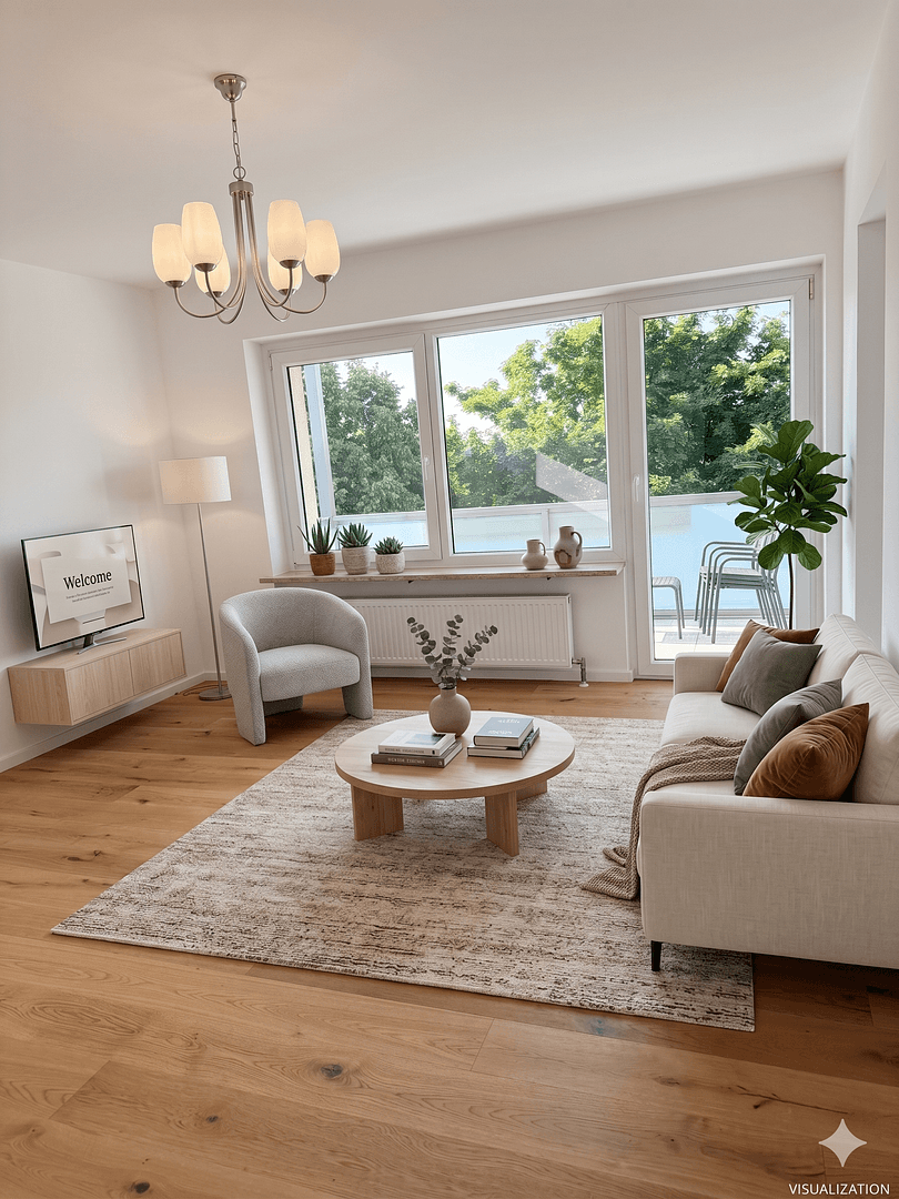 Prenájom bytu 1-izbový 38 m², Max Planck Str. 13, Neufahr bei Freising, Bavorsko Prenájom bytu 1-izbový 38 m², Max Planck Str. 13, Neufahr bei Freising, Bavorsko