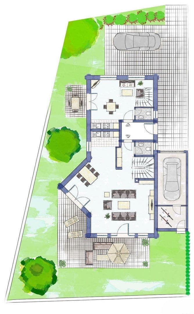 Prenájom domu 216 m², pozemek 416 m², Bachstr. 12, Orthofen, Bavorsko Prenájom domu 216 m², pozemek 416 m², Bachstr. 12, Orthofen, Bavorsko