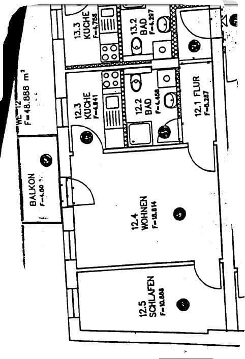 Prenájom bytu 2-izbový 49 m², Braunschweigerstr. 74, Magdeburg, Sasko-Anhaltsko Prenájom bytu 2-izbový 49 m², Braunschweigerstr. 74, Magdeburg, Sasko-Anhaltsko