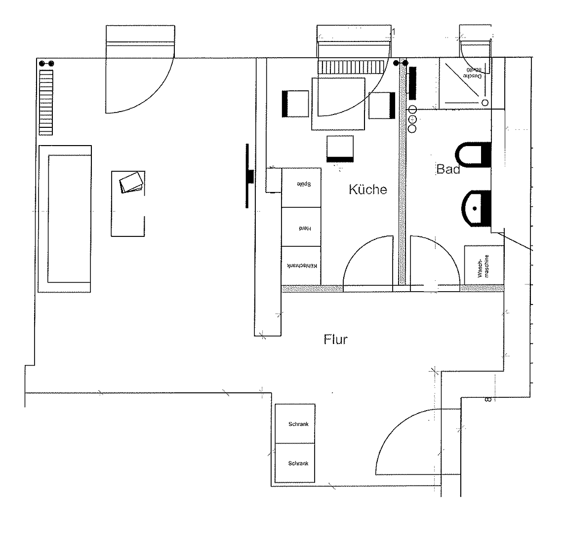 Prenájom bytu 1-izbový 40 m², Magdalenenstraße 21, Berlin, Berlín Prenájom bytu 1-izbový 40 m², Magdalenenstraße 21, Berlin, Berlín