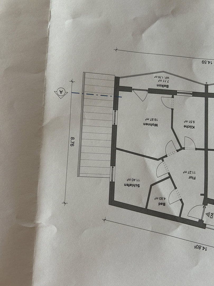 Prenájom bytu 2-izbový 59 m², Traunstein, Bavorsko Prenájom bytu 2-izbový 59 m², Traunstein, Bavorsko