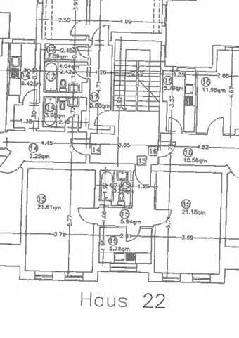Prenájom bytu 2-izbový 60 m², Potsdam, Brandenbursko Prenájom bytu 2-izbový 60 m², Potsdam, Brandenbursko