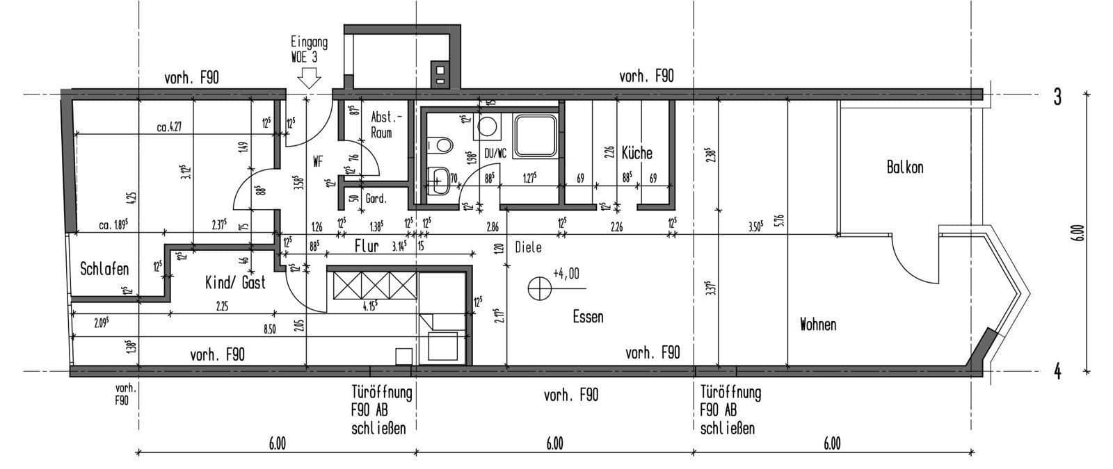 Prenájom bytu 3-izbový 102 m², Klevstr. 4, Troisdorf, Severné Porýnie - Westfálsko Prenájom bytu 3-izbový 102 m², Klevstr. 4, Troisdorf, Severné Porýnie - Westfálsko