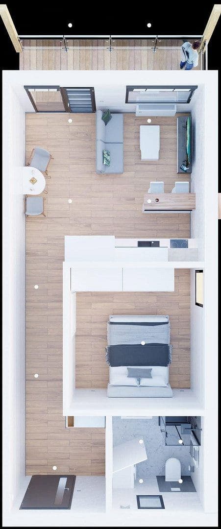 Prenájom bytu 2-izbový 45 m², Mittelhembacher Weg 25, Rednitzhembach, Bavorsko Prenájom bytu 2-izbový 45 m², Mittelhembacher Weg 25, Rednitzhembach, Bavorsko