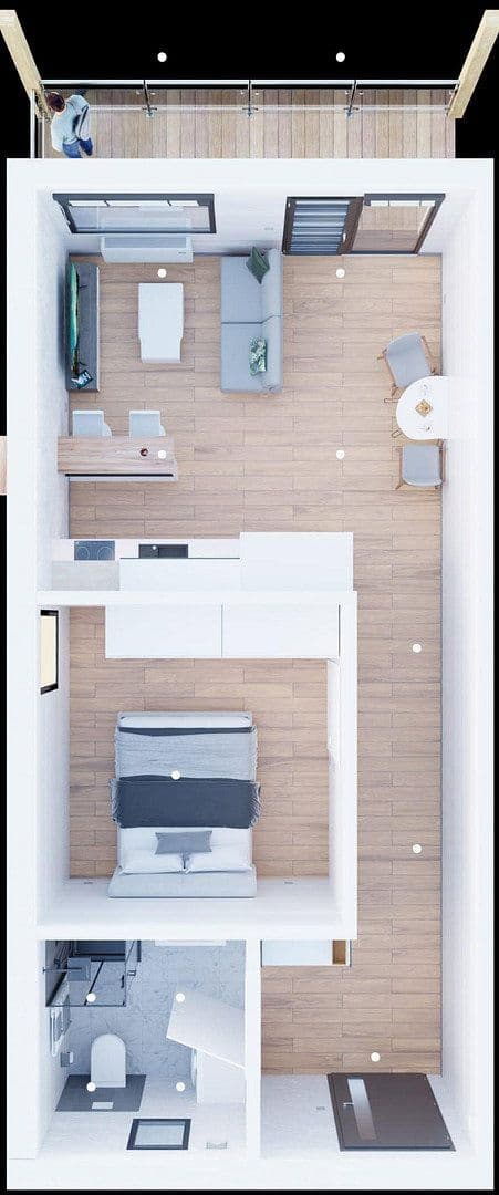 Prenájom bytu 2-izbový 45 m², Mittelhembacher Weg 25, Rednitzhembach, Bavorsko Prenájom bytu 2-izbový 45 m², Mittelhembacher Weg 25, Rednitzhembach, Bavorsko