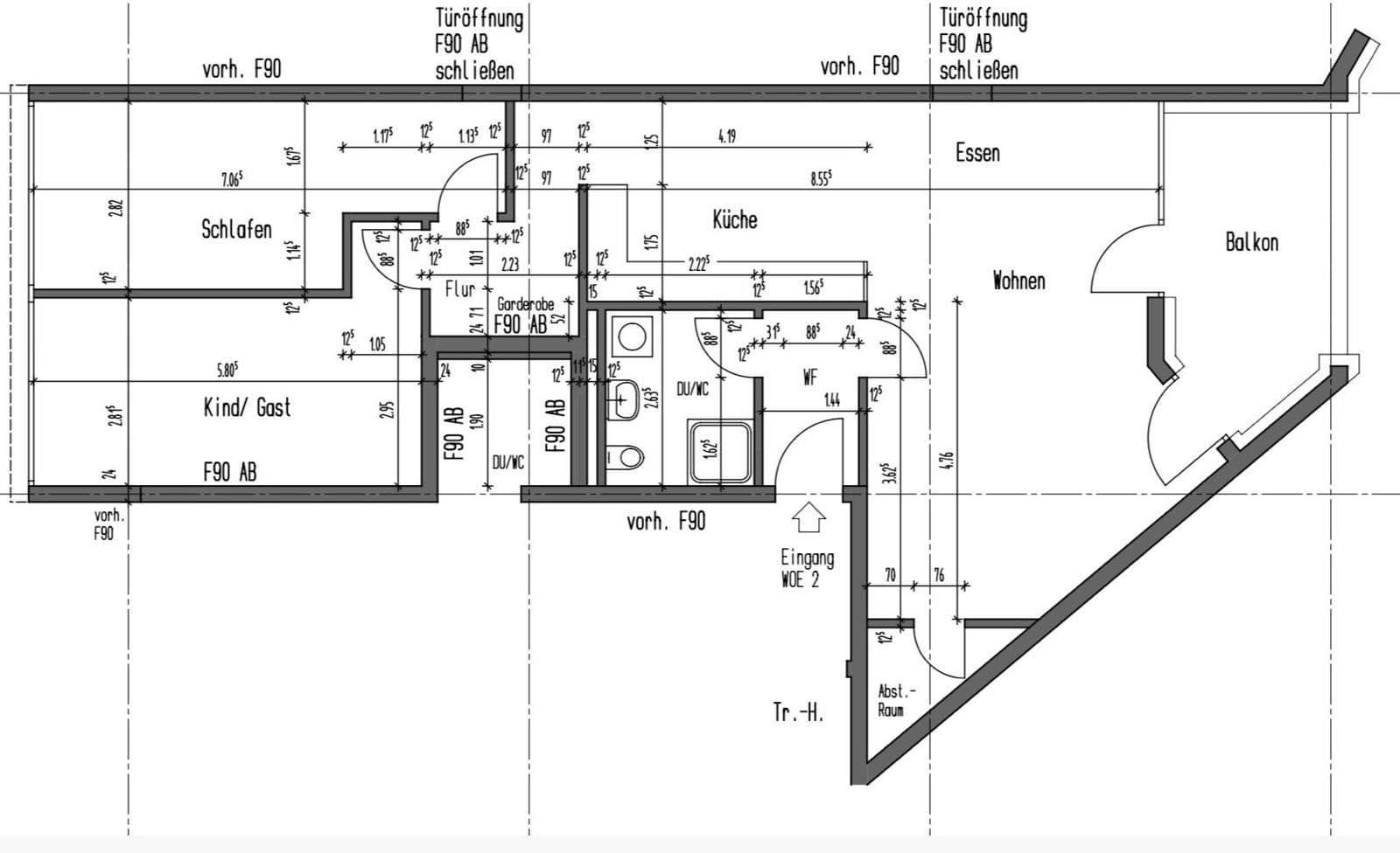 Prenájom bytu 3-izbový 102 m², Kölner Platz 2, Troisdorf, Severné Porýnie - Westfálsko Prenájom bytu 3-izbový 102 m², Kölner Platz 2, Troisdorf, Severné Porýnie - Westfálsko