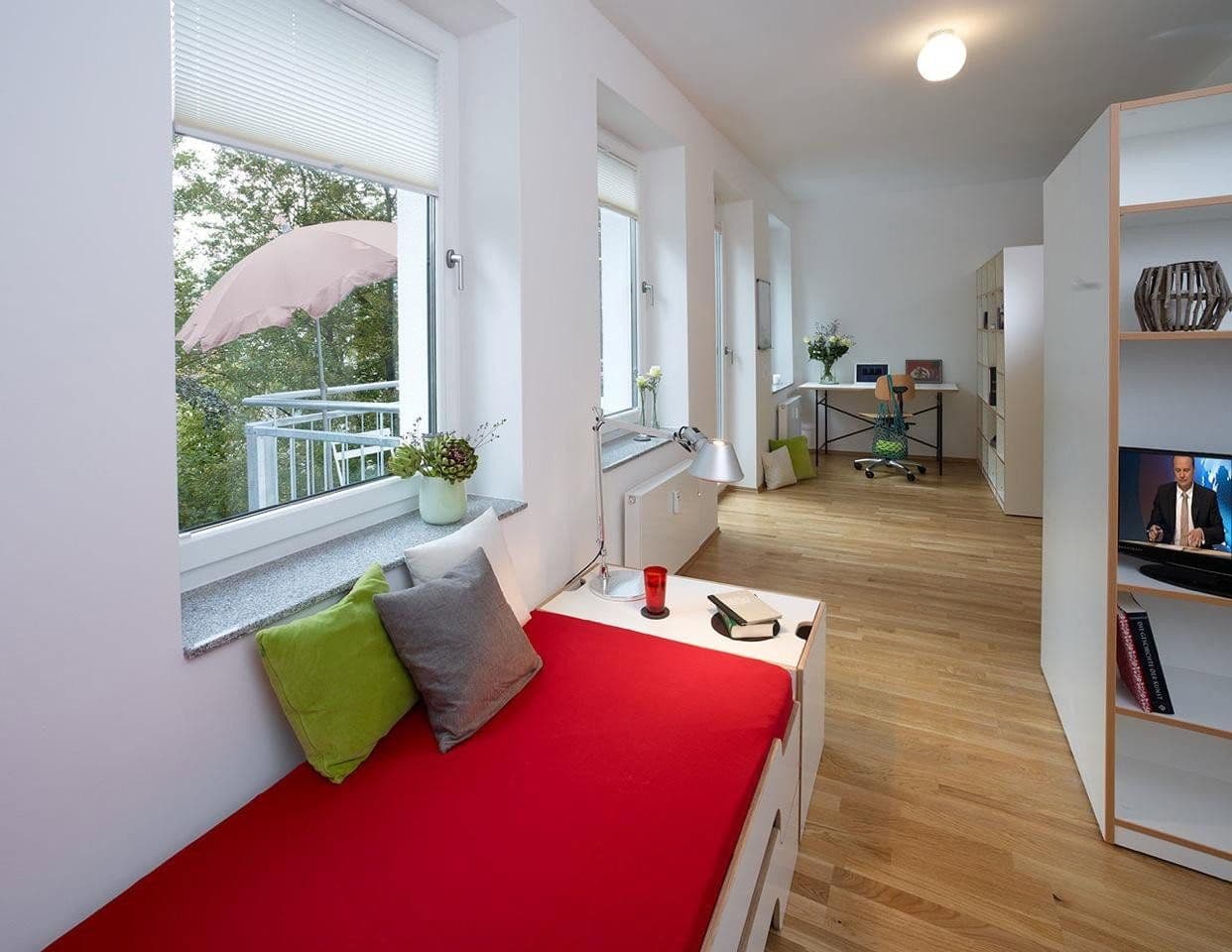Prenájom bytu 1-izbový 37 m², Schenkendorfstrasse 2-6, Aachen, Severné Porýnie - Westfálsko Prenájom bytu 1-izbový 37 m², Schenkendorfstrasse 2-6, Aachen, Severné Porýnie - Westfálsko