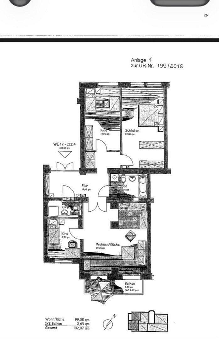 Predaj bytu 4-izbový 100 m², Oranienburg, Brandenbursko Predaj bytu 4-izbový 100 m², Oranienburg, Brandenbursko