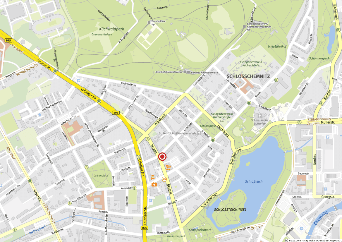Predaj bytu 2-izbový 53 m², Bergstr. 42, Chemnitz, Sasko Predaj bytu 2-izbový 53 m², Bergstr. 42, Chemnitz, Sasko