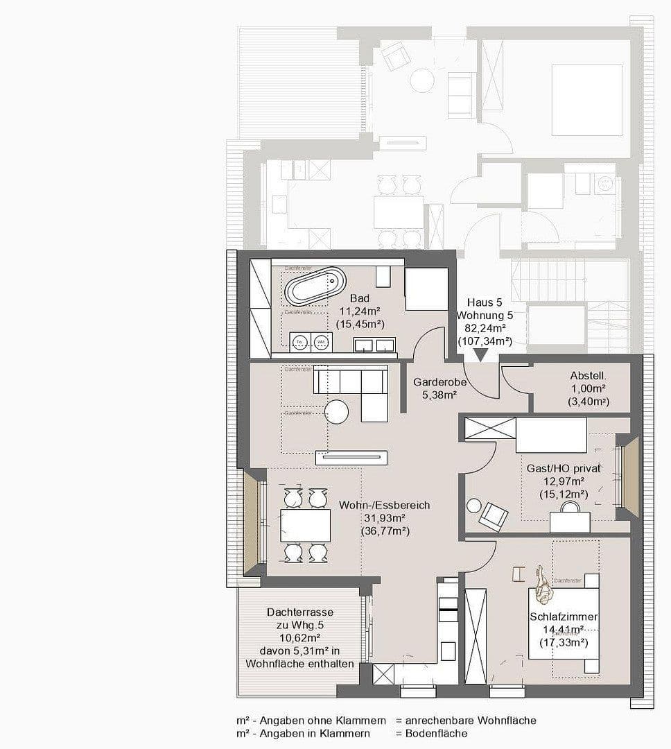 Predaj bytu 3-izbový 83 m², Grafing bei München, Bavorsko Predaj bytu 3-izbový 83 m², Grafing bei München, Bavorsko