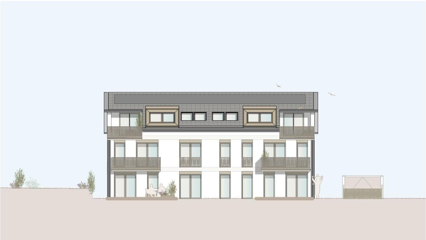 Predaj bytu 3-izbový 81 m², Grafing bei München, Bavorsko Predaj bytu 3-izbový 81 m², Grafing bei München, Bavorsko