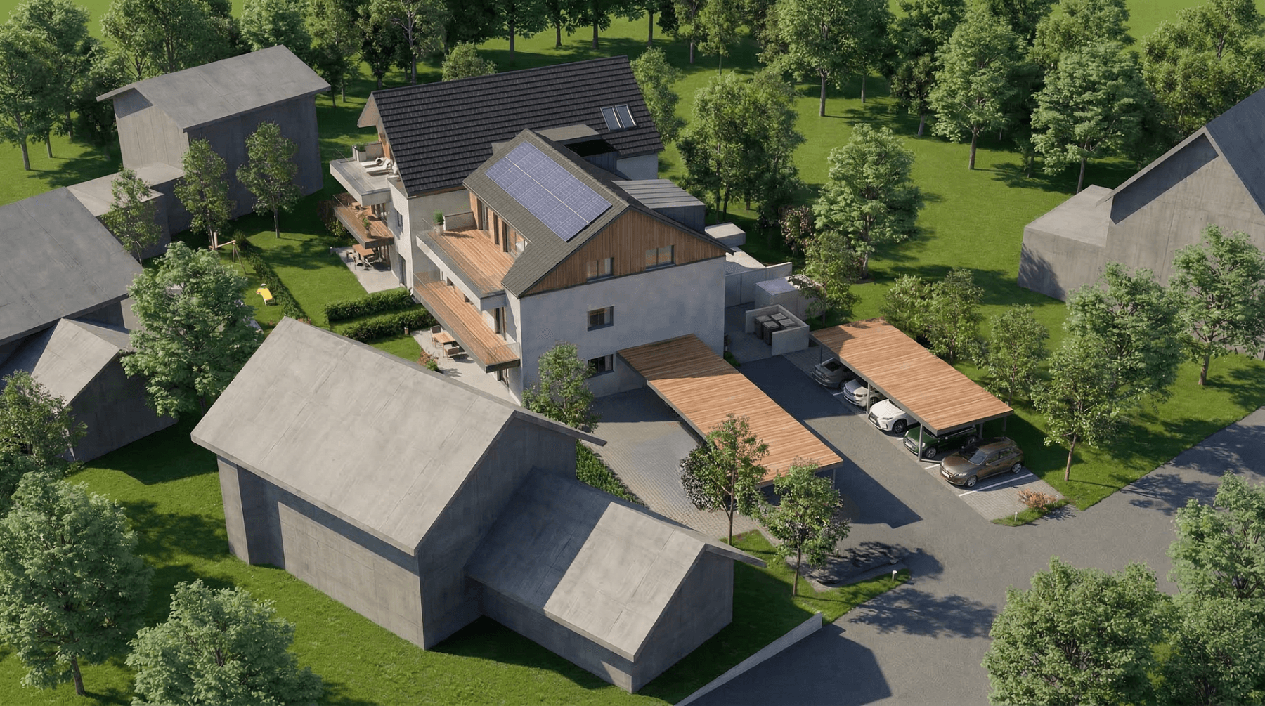 Predaj bytu 2-izbový 54 m², Obertrum, Salzbursko Predaj bytu 2-izbový 54 m², Obertrum, Salzbursko