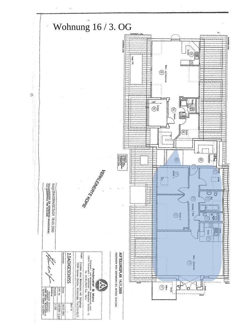 Predaj bytu 4-izbový 102 m², Kirchstrasse 20, Kernen im Remstal, Bádensko-Wurttembersko Predaj bytu 4-izbový 102 m², Kirchstrasse 20, Kernen im Remstal, Bádensko-Wurttembersko