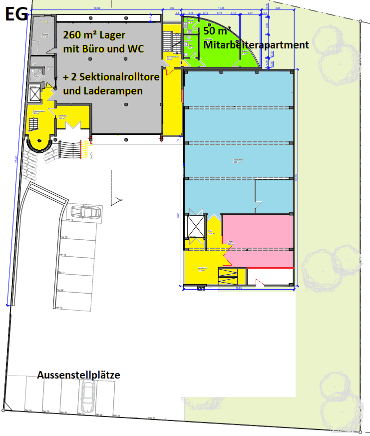 Prenájom nebytového priestoru 260 m², Ditzingen, Bádensko-Wurttembersko Prenájom nebytového priestoru 260 m², Ditzingen, Bádensko-Wurttembersko