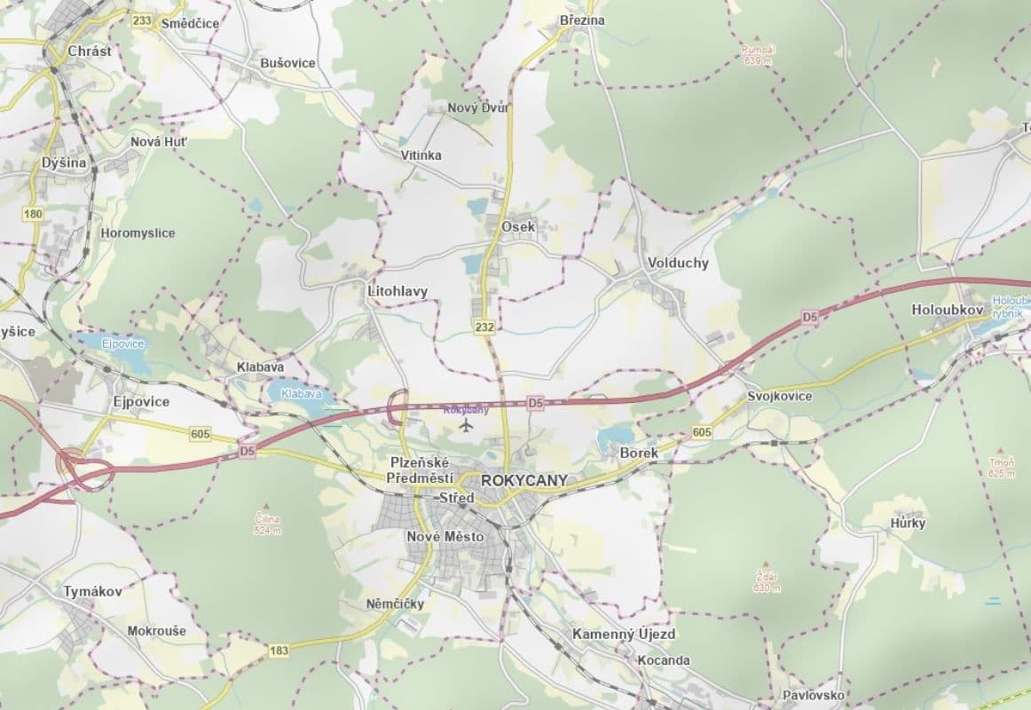 Predaj pozemku 1.242 m², Osek, Plzeňský kraj Predaj pozemku 1.242 m², Osek, Plzeňský kraj