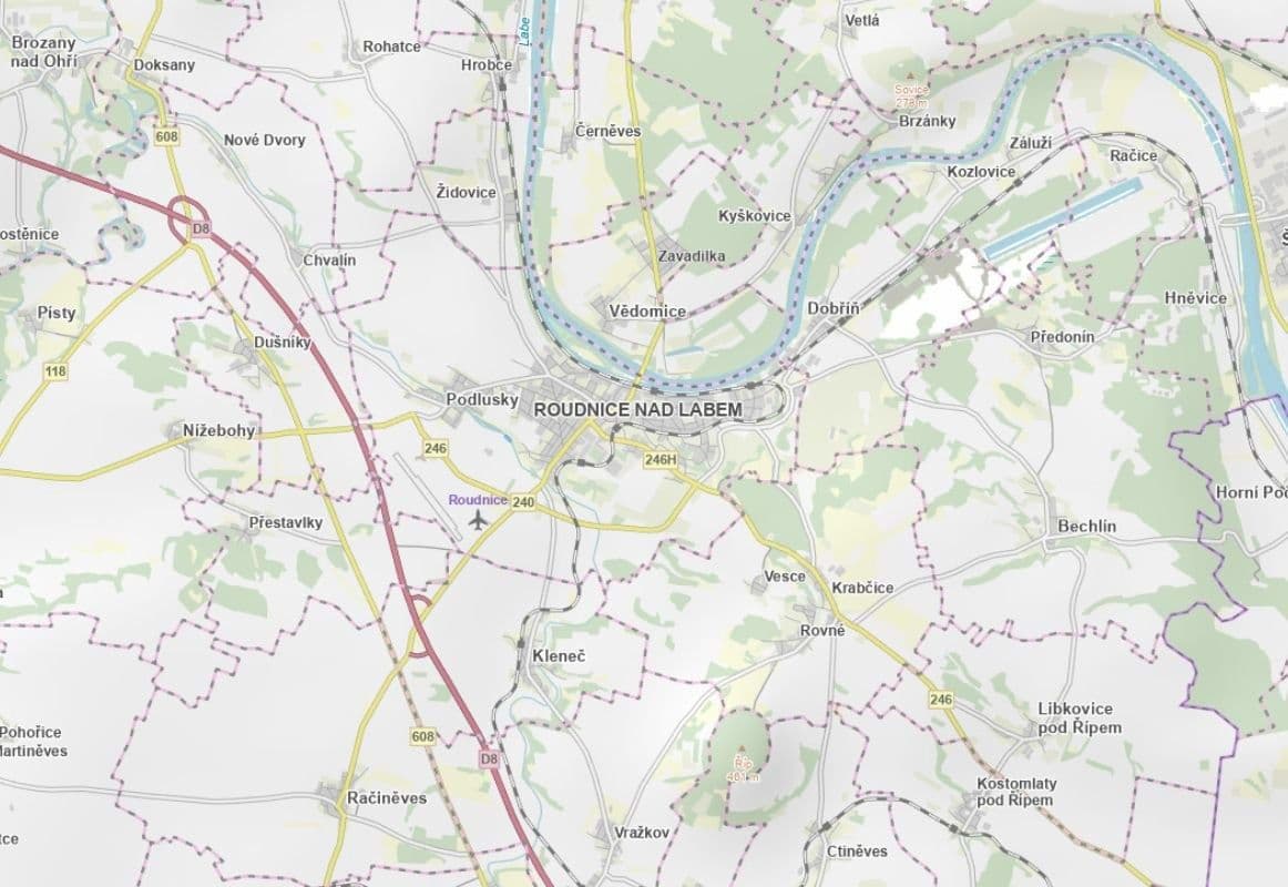 Predaj pozemku 923 m², Roudnice nad Labem, Ústecký kraj Predaj pozemku 923 m², Roudnice nad Labem, Ústecký kraj