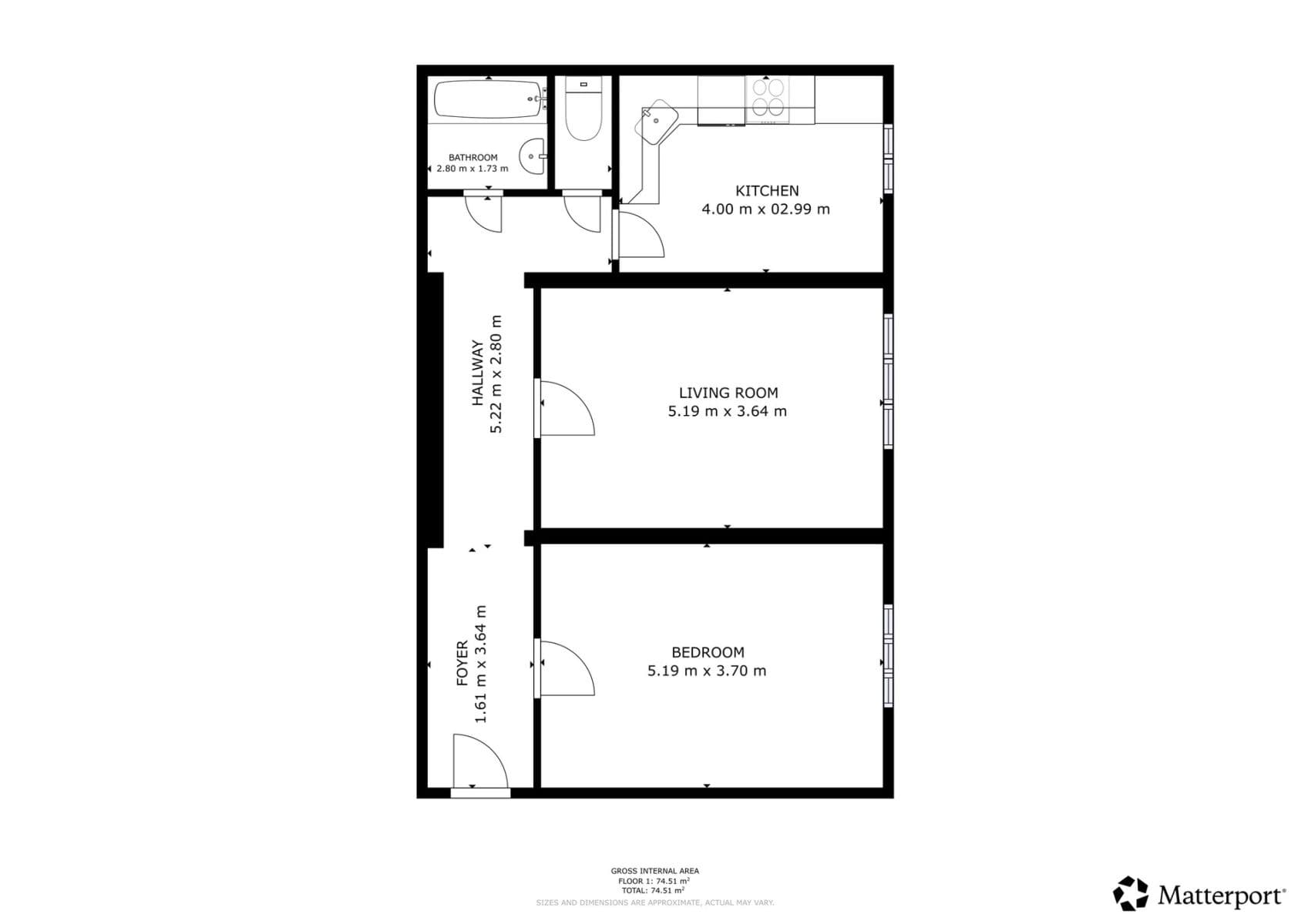 Prenájom bytu 2-izbový 65 m², Kremličkova, Praha, Praha Prenájom bytu 2-izbový 65 m², Kremličkova, Praha, Praha