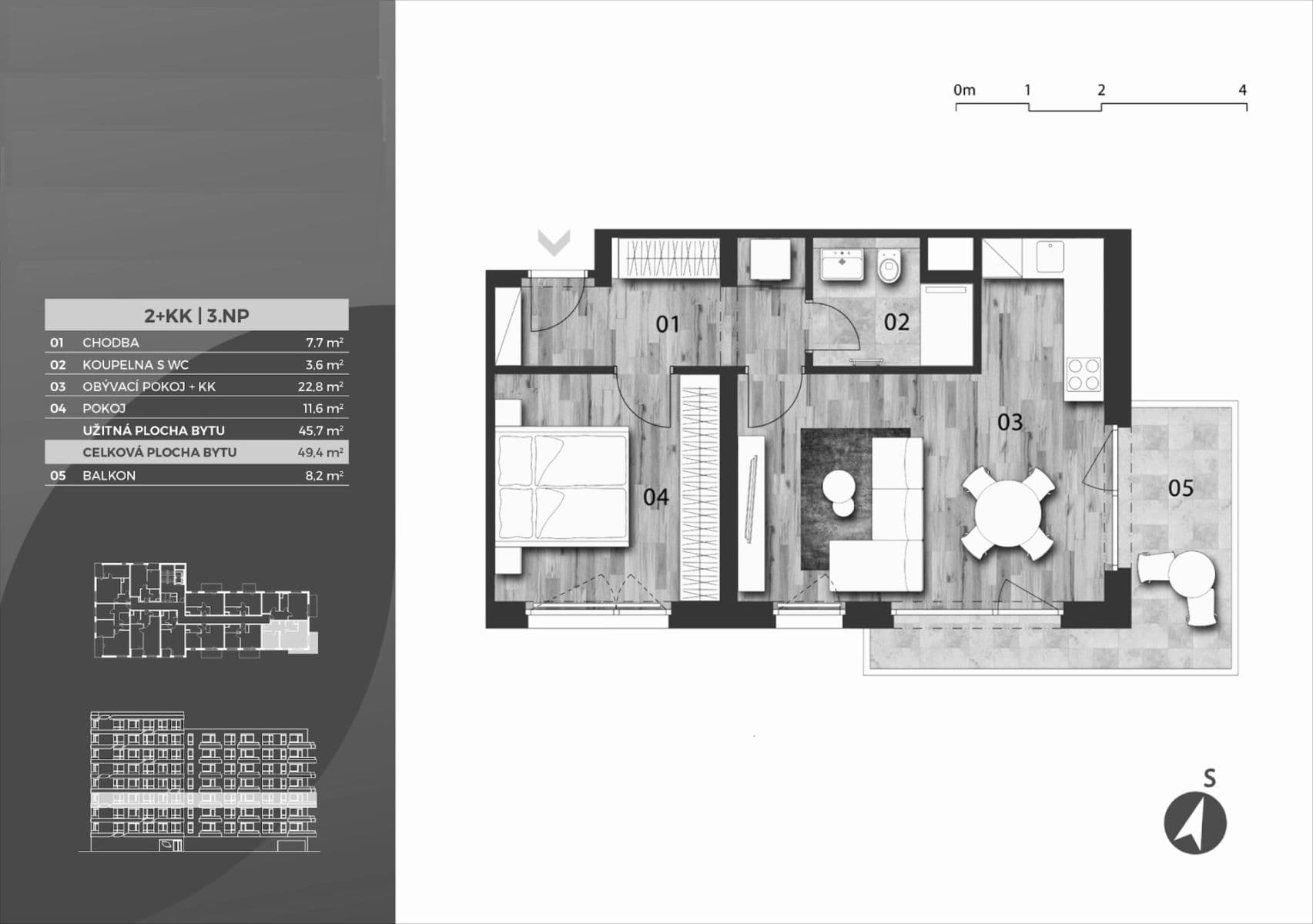 Predaj bytu 2-izbový 60 m², Arnošta Valenty, Praha, Praha Predaj bytu 2-izbový 60 m², Arnošta Valenty, Praha, Praha