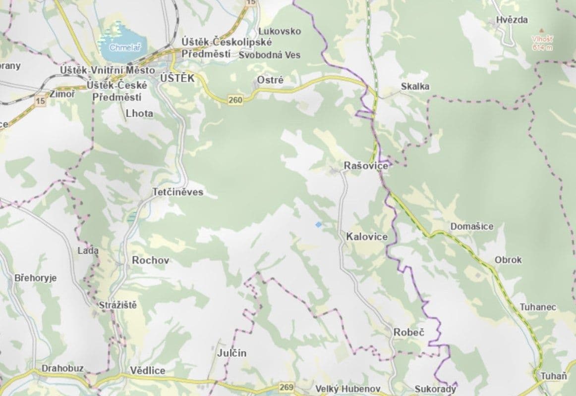 Predaj pozemku 7.075 m², Úštěk, Ústecký kraj Predaj pozemku 7.075 m², Úštěk, Ústecký kraj