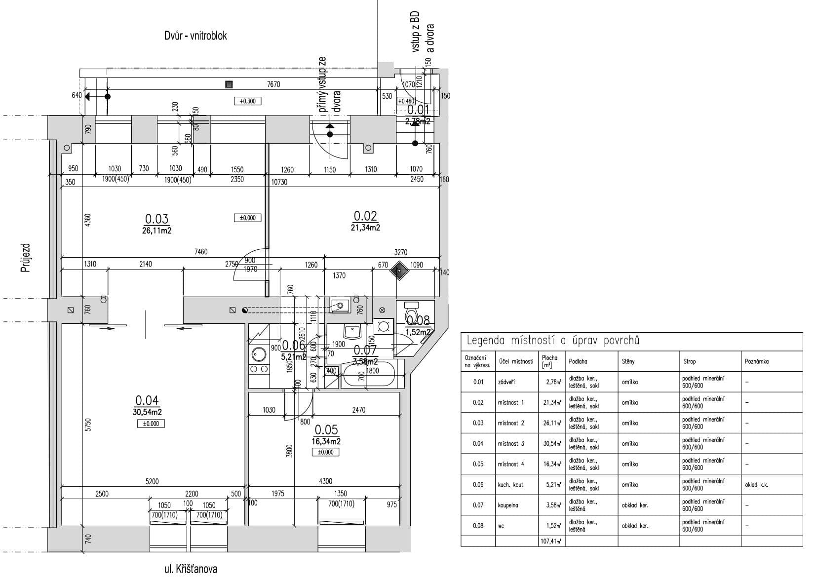Predaj kancelárie 100 m², Křišťanova, Praha, Praha Predaj kancelárie 100 m², Křišťanova, Praha, Praha