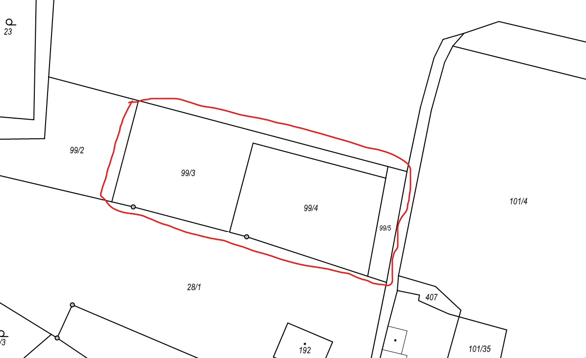 Predaj pozemku 1.961 m², Čepí, Pardubický kraj Predaj pozemku 1.961 m², Čepí, Pardubický kraj