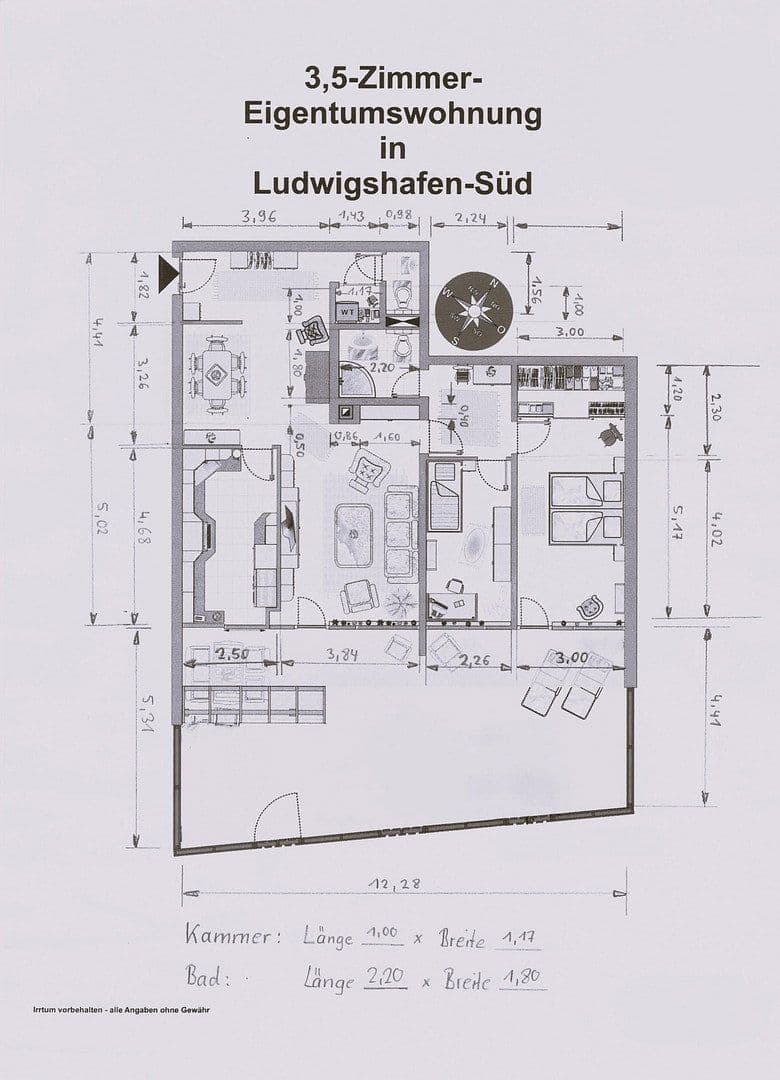 Predaj bytu 3-izbový 104 m², Ludwigshafen am Rhein, Porýnie-Falcko Predaj bytu 3-izbový 104 m², Ludwigshafen am Rhein, Porýnie-Falcko