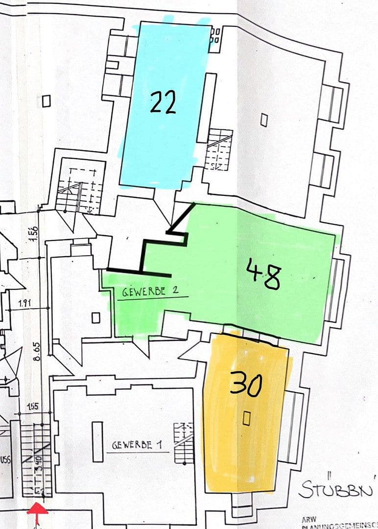Prenájom nebytového priestoru 100 m², Stübbenstr. 10, Berlin, Berlín Prenájom nebytového priestoru 100 m², Stübbenstr. 10, Berlin, Berlín