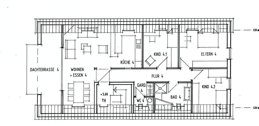 Prenájom bytu 4-izbový 104 m², Spessartstraße 36, Dietzenbach, Hesensko Prenájom bytu 4-izbový 104 m², Spessartstraße 36, Dietzenbach, Hesensko