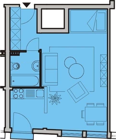 Predaj bytu 1-izbový 35 m², Maastrichterstr. 38, Köln, Severné Porýnie - Westfálsko Predaj bytu 1-izbový 35 m², Maastrichterstr. 38, Köln, Severné Porýnie - Westfálsko