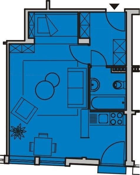 Predaj bytu 1-izbový 35 m², Maastrichterstr. 38, Köln, Severné Porýnie - Westfálsko Predaj bytu 1-izbový 35 m², Maastrichterstr. 38, Köln, Severné Porýnie - Westfálsko
